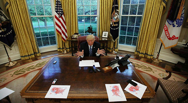 US President Donald Trump